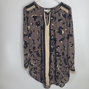 Tracy Reese Silk Long Sleeve Tunic